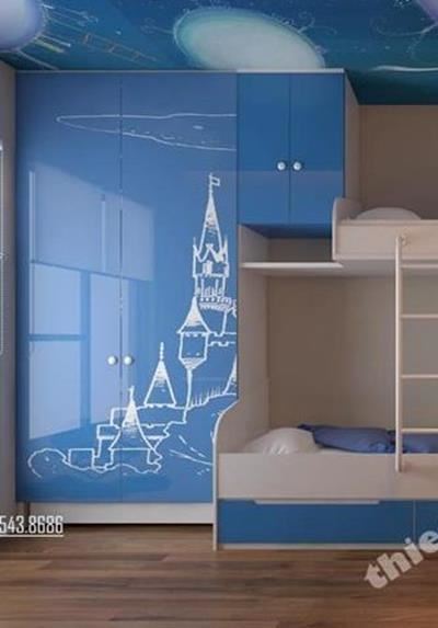 Giấy dán tường tại chung cư CT4 Sông Đà - Anh Tuấn
