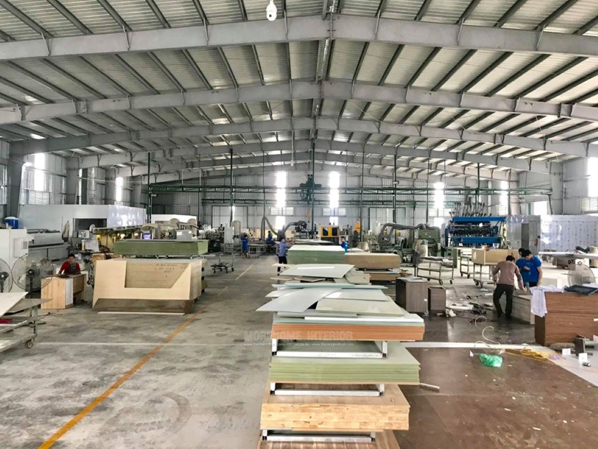 Xưởng sản xuất đồ gỗ công nghiệp